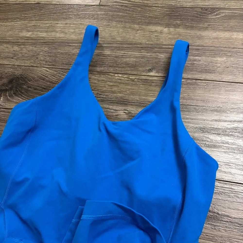 Lululemon Align Onesie Jumpsuit 8" (Poolside) Size 8 - Picture 6 of 8